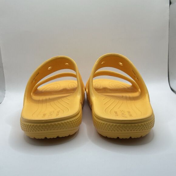Crocs Classic Two Strap Slide Sandals Orange Sorbet Men 9 Women 11 main image 10